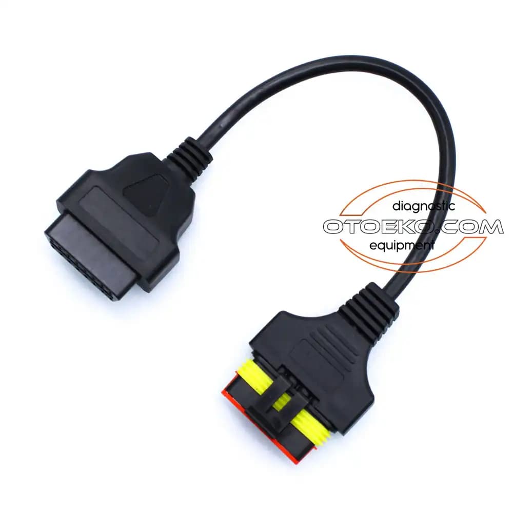 Benelli 6 Pin Eski Tip - Obd2 Dönüştürücü Kablo Soketi
