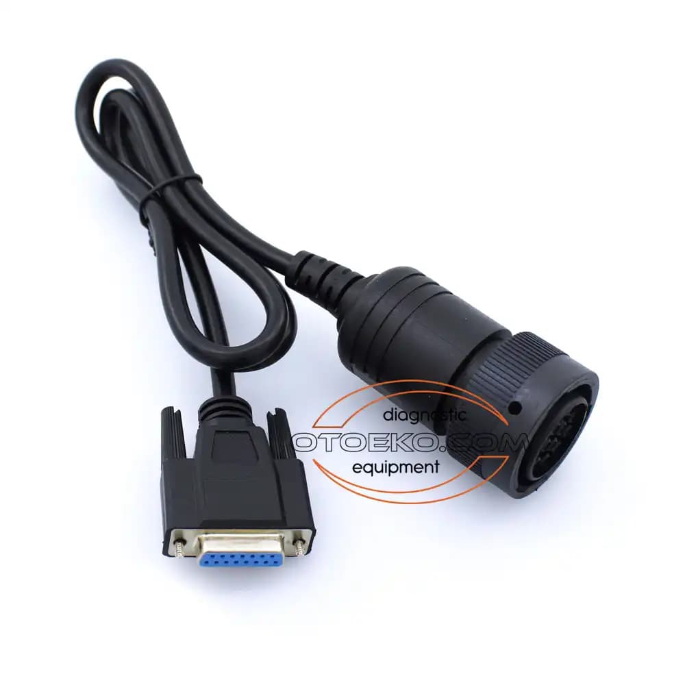 Caterpillar CAT ET 3 Arıza Tespit Cihazı 9-Pin + 14-Pin Birleşik İş Makinesi Ana Bağlantı Kablosu - 1