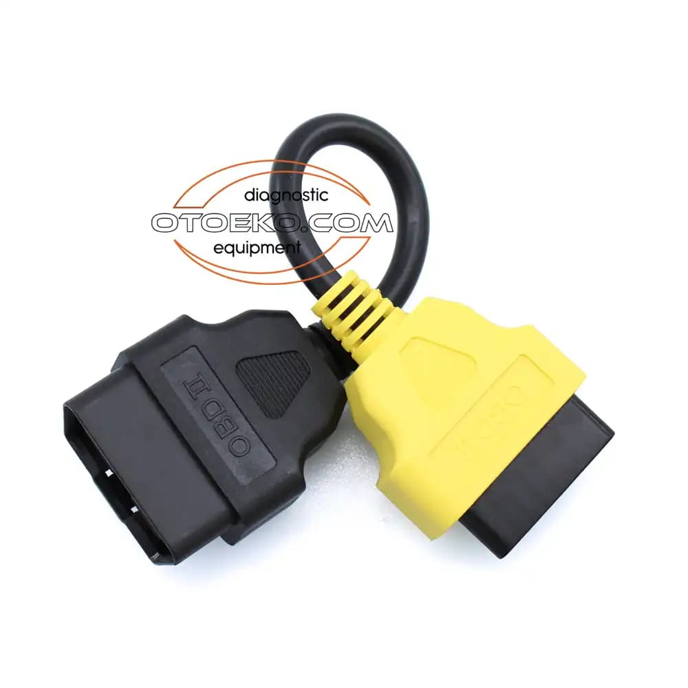 Fiat / Alfa Romeo Multiecuscan OBD2 A3 Sarı Adaptör Kablosu (Düşük Hızlı CAN / Proxi Hizalama / Gövde & Gösterge) - 1