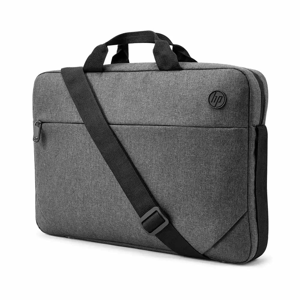 HP Profesyonel Laptop ve Arıza Tespit Bilgisayarı Taşıma Çantası | 15.6 İnç Uyumlu • Su İtici Kumaş • Darbe Emici Koruma (Gri) - 1