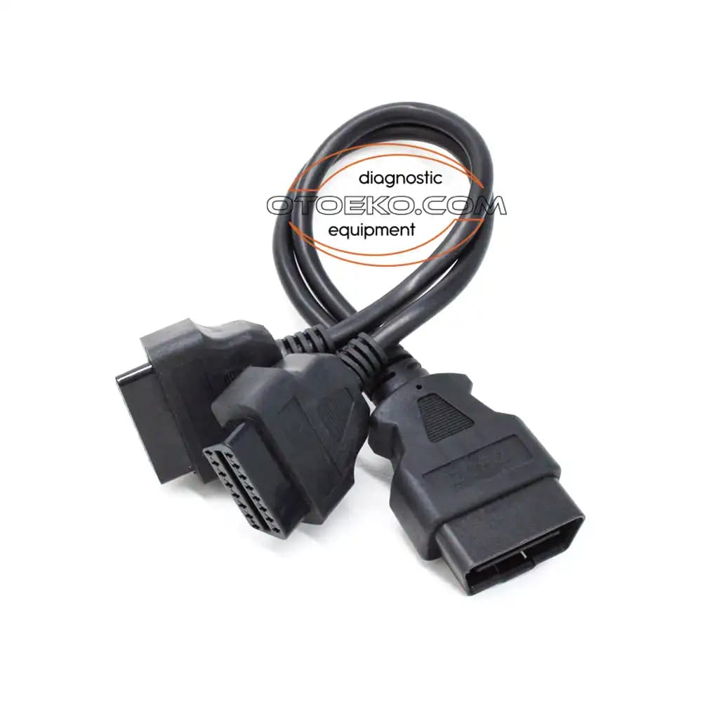 Obd2 Çoklayıcı Uzatma Kablo / 30 CM
