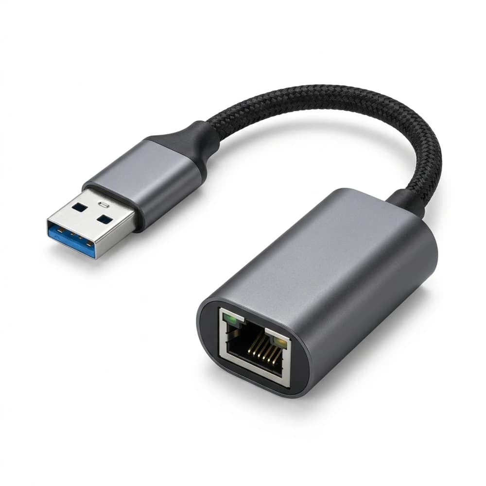 Ugreen USB 3.0 - RJ45 Gigabit Ethernet (1000 Mbps) DoIP ve ENET Bağlantı Dönüştürücü Adaptör - 1