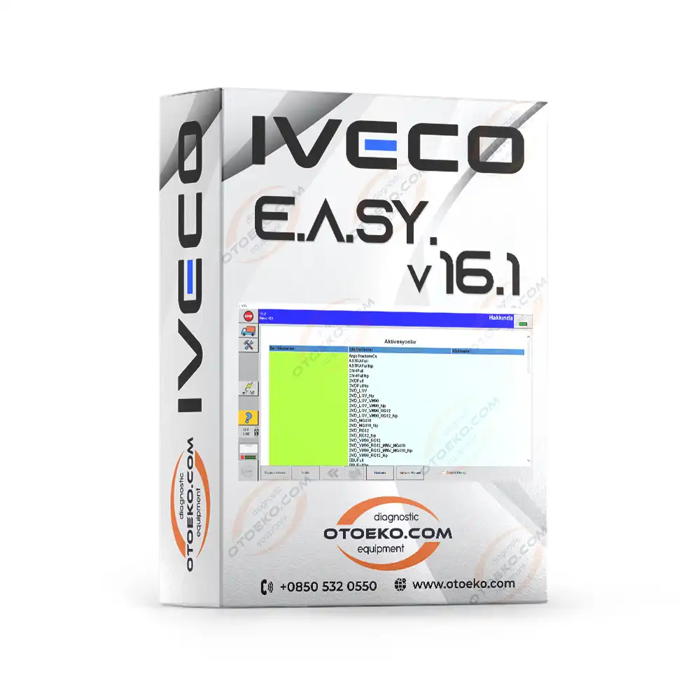 برنامج التشخيص والصيانة الاحترافي İveco Eltrac Easy v16.1 (Otoeko) — تثبيت عن بعد عبر TeamViewer