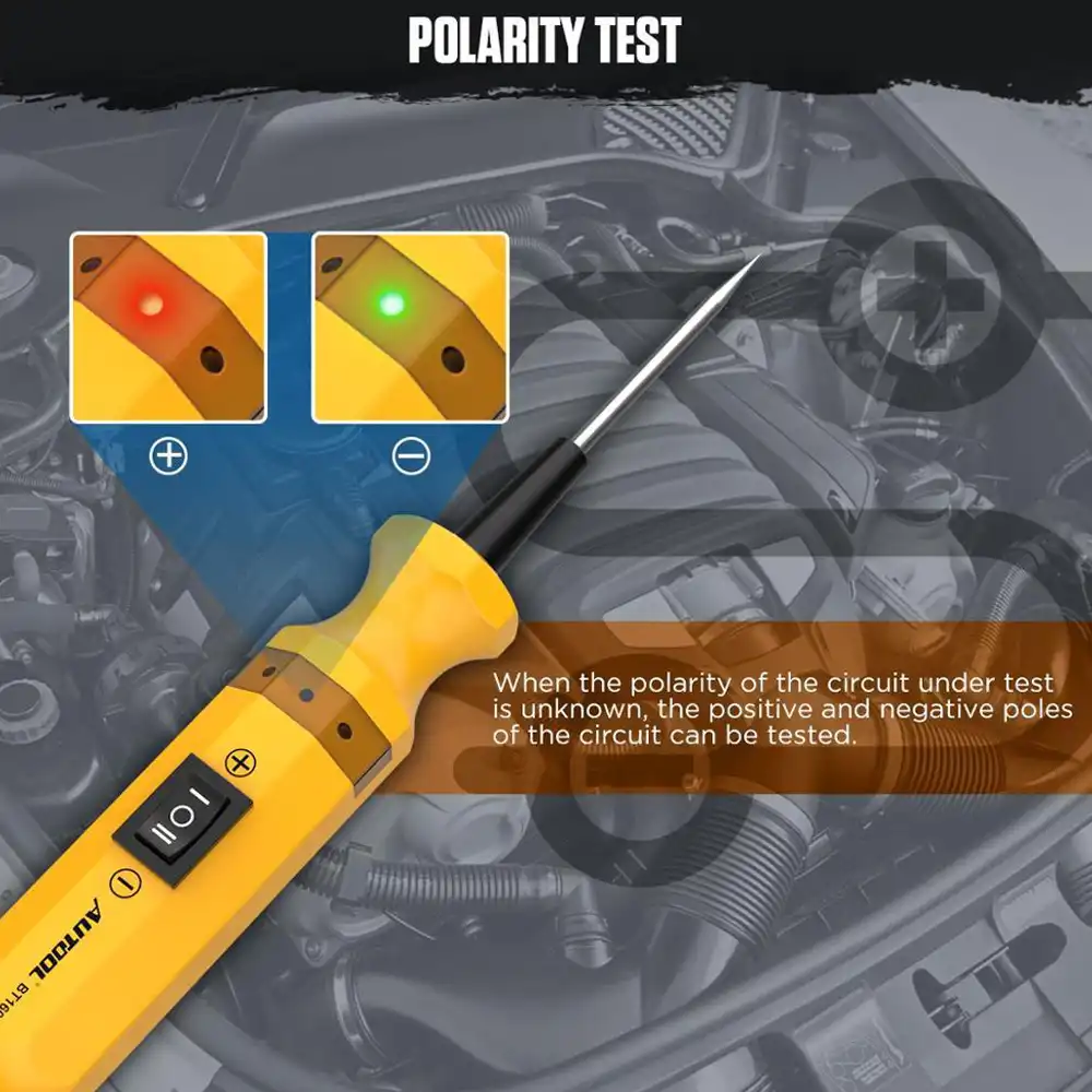 AUTOOL BT160 Polarite Testi