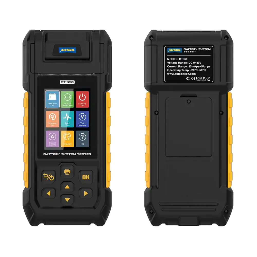 AUTOOL BT960 Akü Test Cihazı - Görsel 2