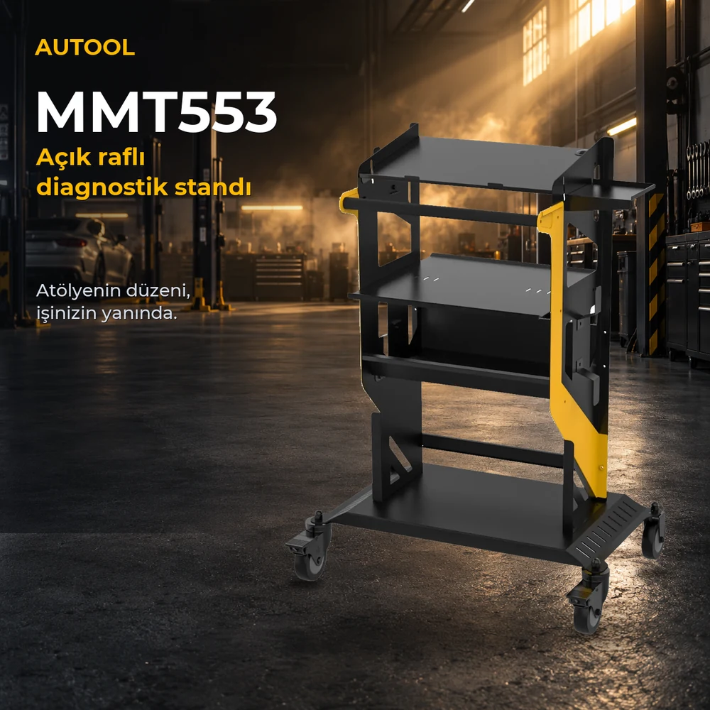 AUTOOL MMT553 açık raflı düz model: sinematik atolye