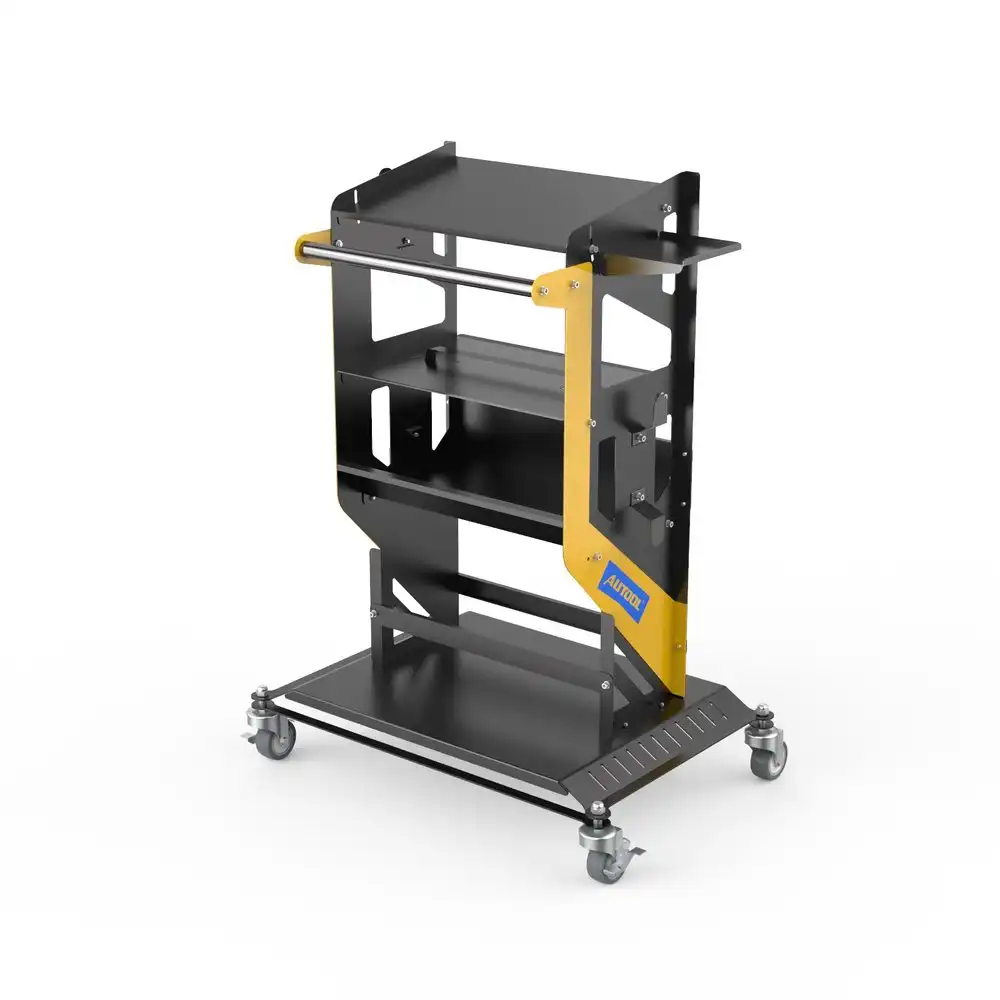 AUTOOL MMT553 standard cart with open top surface, shelves and casters
