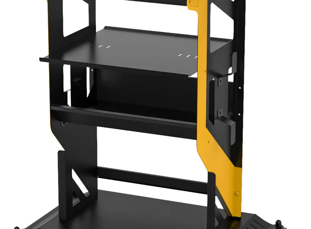 AUTOOL MMT553 açık raflı model: gövde ve saklama bölümleri