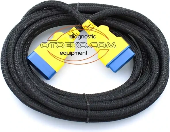 AUTOOL OBD2 Uzatma Kablo 5 Metre kablonun teşhis cihazına bağlanması