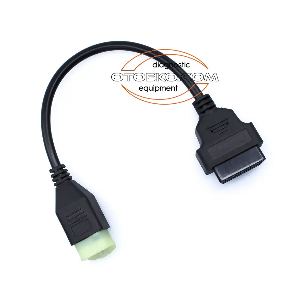 كابل ووصلة الفحص والتشخيص الصناعية Bajaj 6 Pin - Obd2 (Bajaj) عالية الاعتمادية - 2