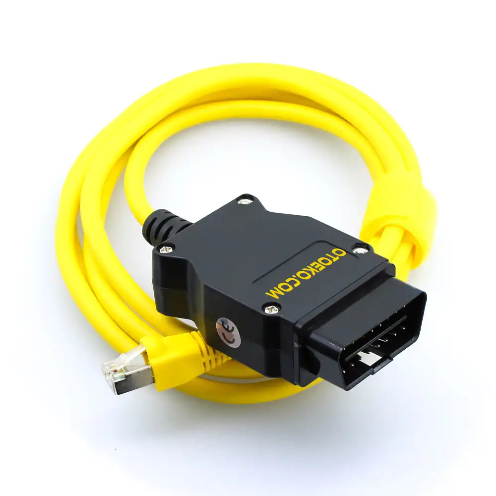 كابل برمجة وتفعيل المزايا المخفية BMW ENET (Ethernet to OBD2) للفئات F / G / I مع دعم E-Sys و ISTA+ - 2