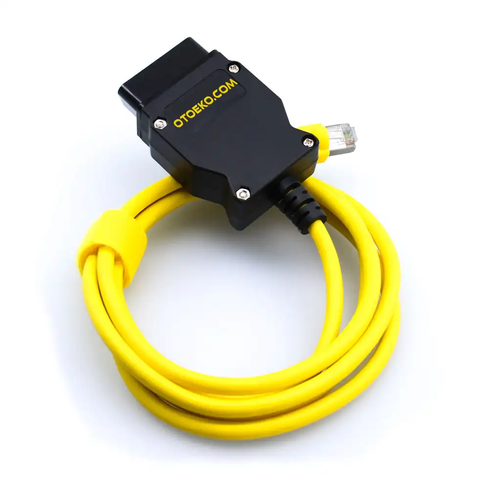 كابل برمجة وتفعيل المزايا المخفية BMW ENET (Ethernet to OBD2) للفئات F / G / I مع دعم E-Sys و ISTA+ - 4