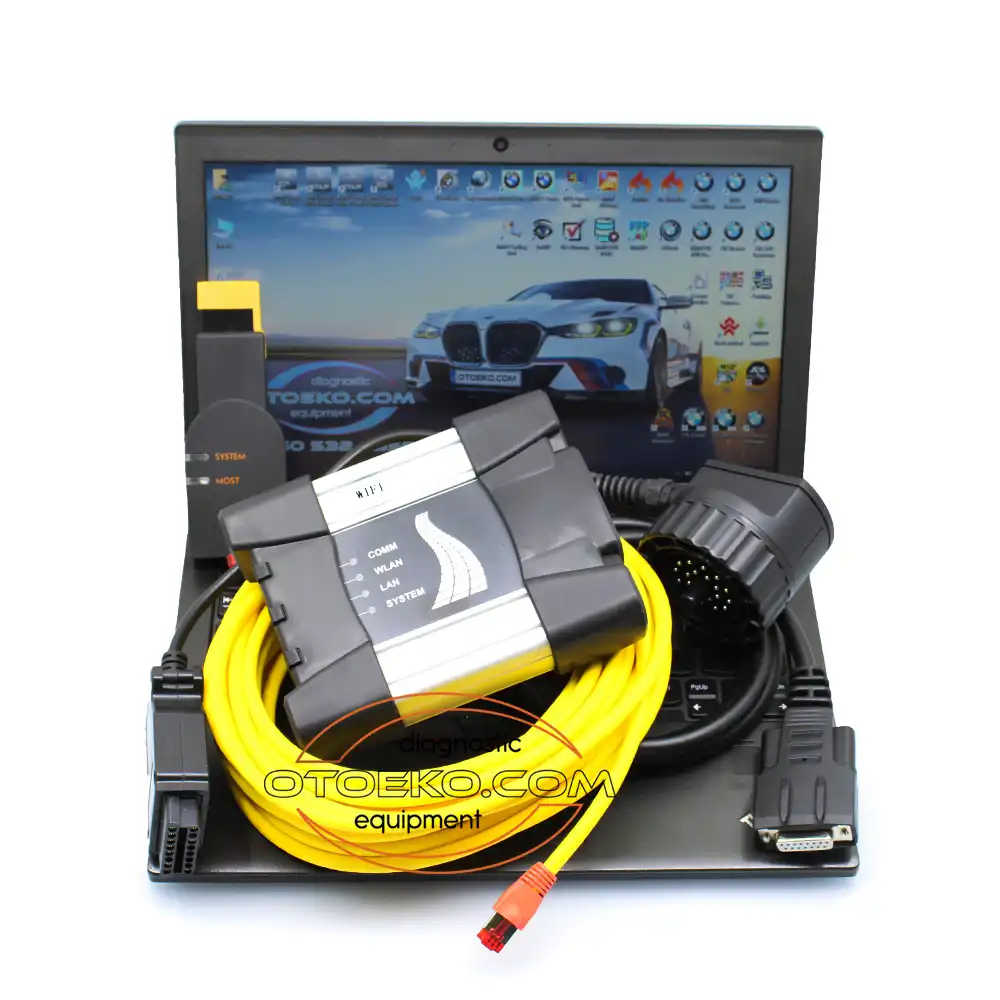 طقم جهاز تشخيص وبرمجة بي إم دبليو BMW ICOM NEXT A3 مع لابتوب مبرمج جاهز للعمل