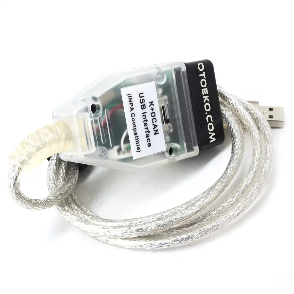 BMW E-Series Hidden Feature Coding & Diagnostic Cable (INPA K+DCAN with Switch & FTDI FT232RL — E46 E60 E90) - 1