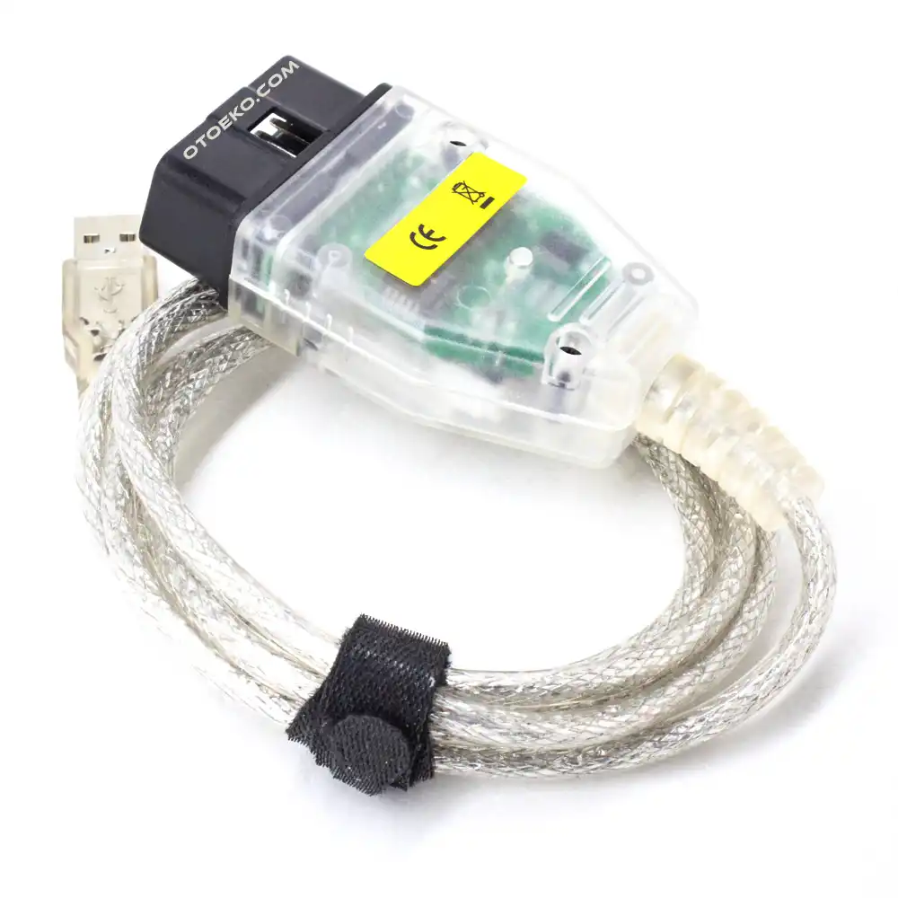 BMW E-Series Hidden Feature Coding & Diagnostic Cable (INPA K+DCAN with Switch & FTDI FT232RL — E46 E60 E90) - 2