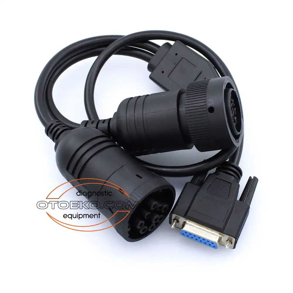 Caterpillar CAT ET 4 (Comm Adapter 4) Combined 9-Pin + 14-Pin Main Diagnostic Cable - 5