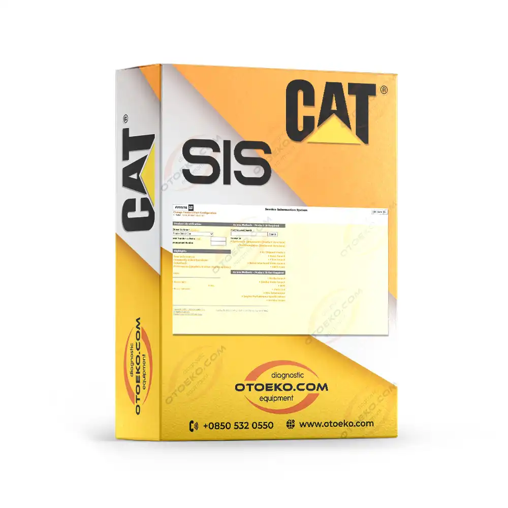 برنامج التشخيص والصيانة الاحترافي CAT SIS Tamir Katalog & Yedek Parça Yazılımı (CAT) — تثبيت عن بعد عبر TeamViewer