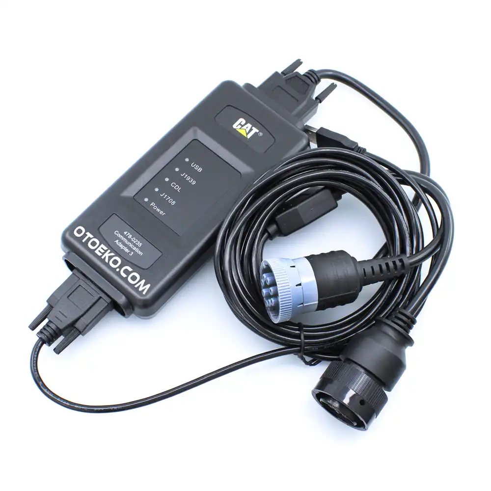 Caterpillar CAT ET 4 (Comm Adapter 4 · P/N 478-0235) İş Makinesi, Jeneratör ve Deniz Motoru Arıza Tespit ve ECM Kalibrasyon Cihazı - 7