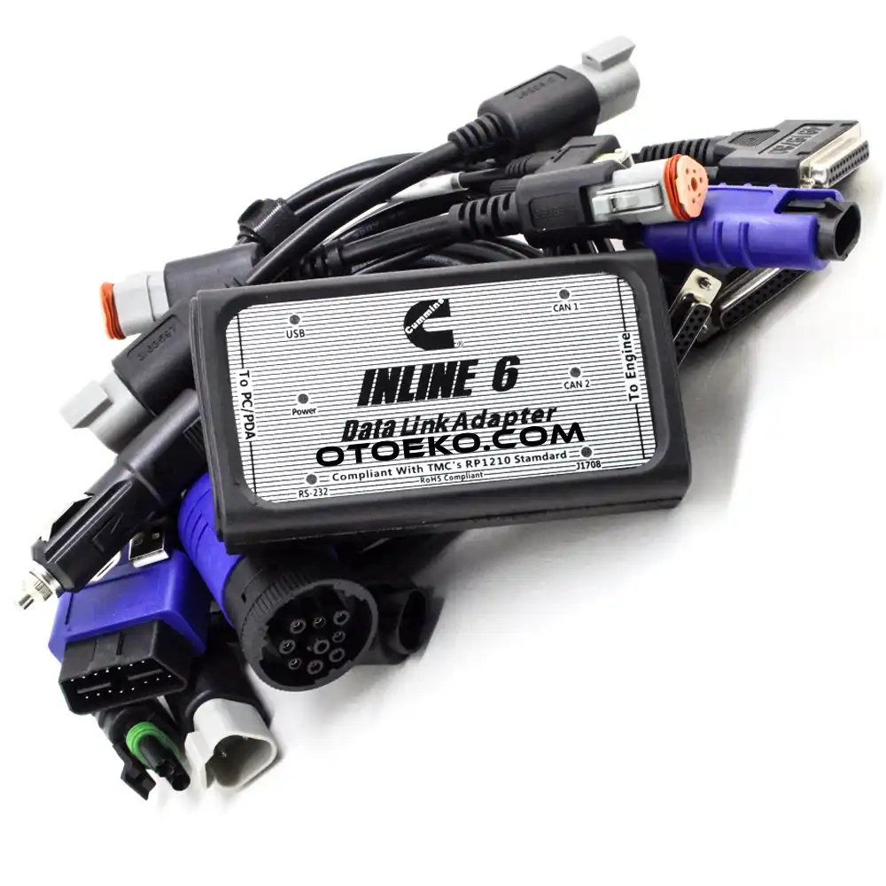 Cummins INLINE 6 Ağır Vasıta, İş Makinesi ve Jeneratör Motor Arıza Tespit ve ECM Kalibrasyon Cihazı (INSITE · Calterm · RP1210) - 2