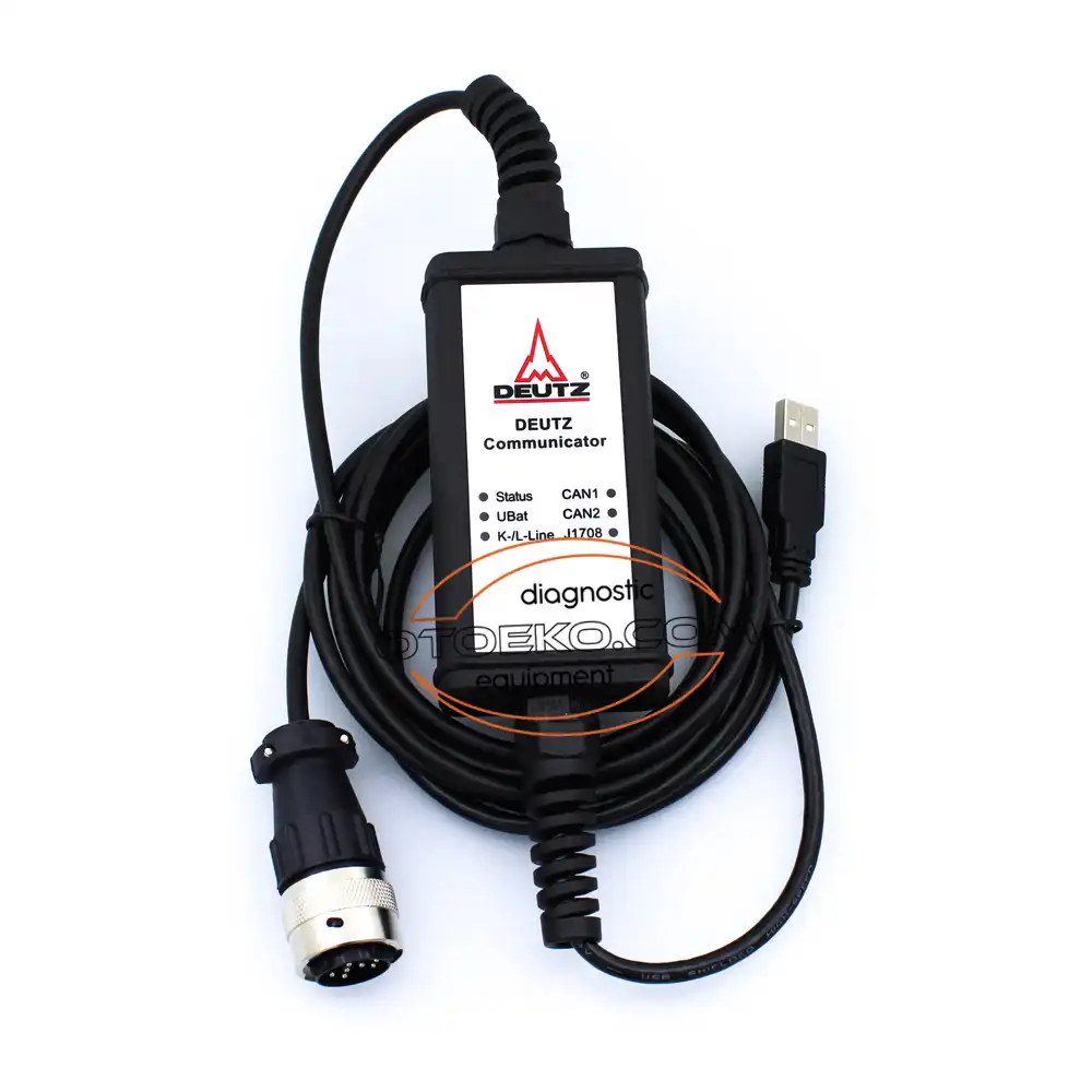 جهاز تشخيص وبرمجة محركات دويتس الأصلي Deutz DeCom (SerDia 2010 / 4.0) مع دونجل الصلاحيات USB