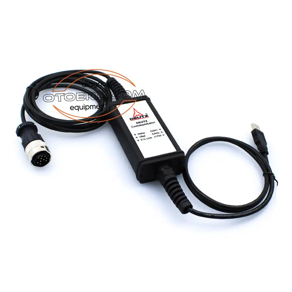 جهاز تشخيص وبرمجة محركات دويتس الأصلي Deutz DeCom (SerDia 2010 / 4.0) مع دونجل الصلاحيات USB - 5