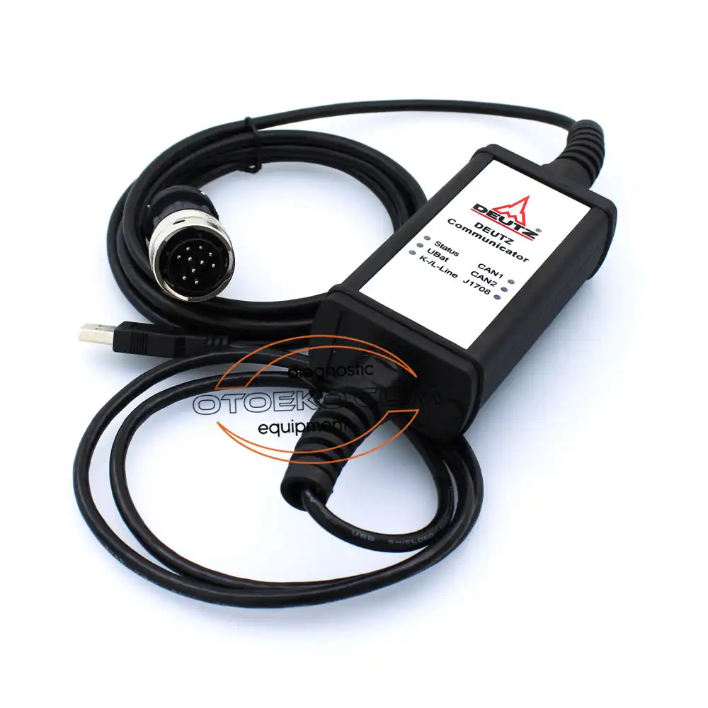 جهاز تشخيص وبرمجة محركات دويتس الأصلي Deutz DeCom (SerDia 2010 / 4.0) مع دونجل الصلاحيات USB - 7