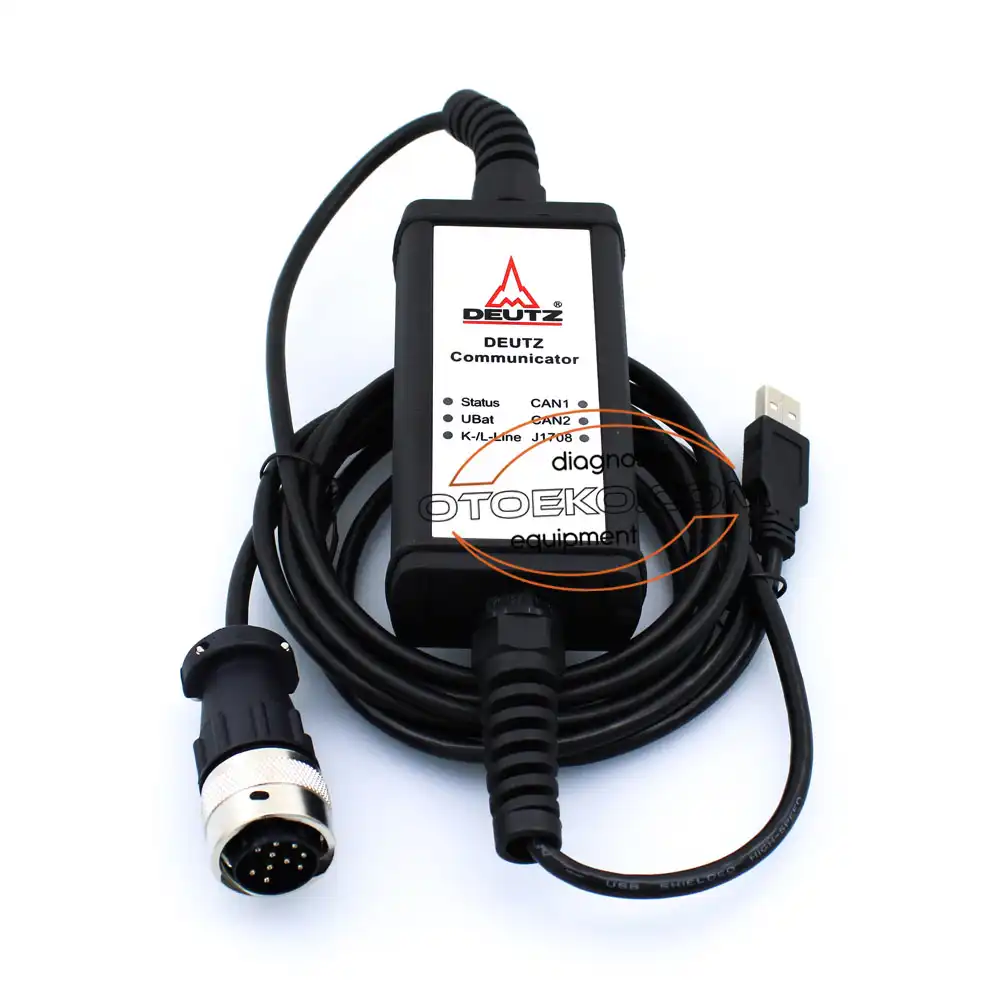 جهاز تشخيص وبرمجة محركات دويتس الأصلي Deutz DeCom (SerDia 2010 / 4.0) مع دونجل الصلاحيات USB - 8