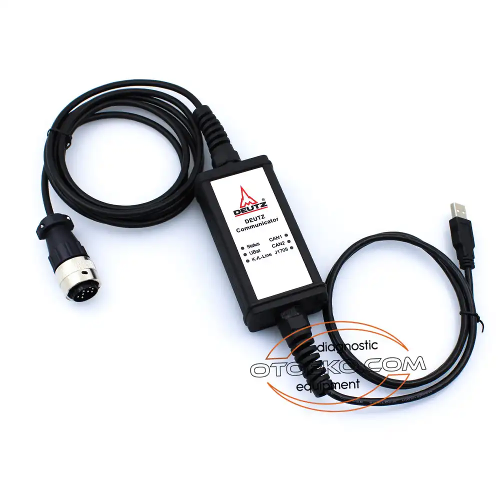 جهاز تشخيص وبرمجة محركات دويتس الأصلي Deutz DeCom (SerDia 2010 / 4.0) مع دونجل الصلاحيات USB - 9