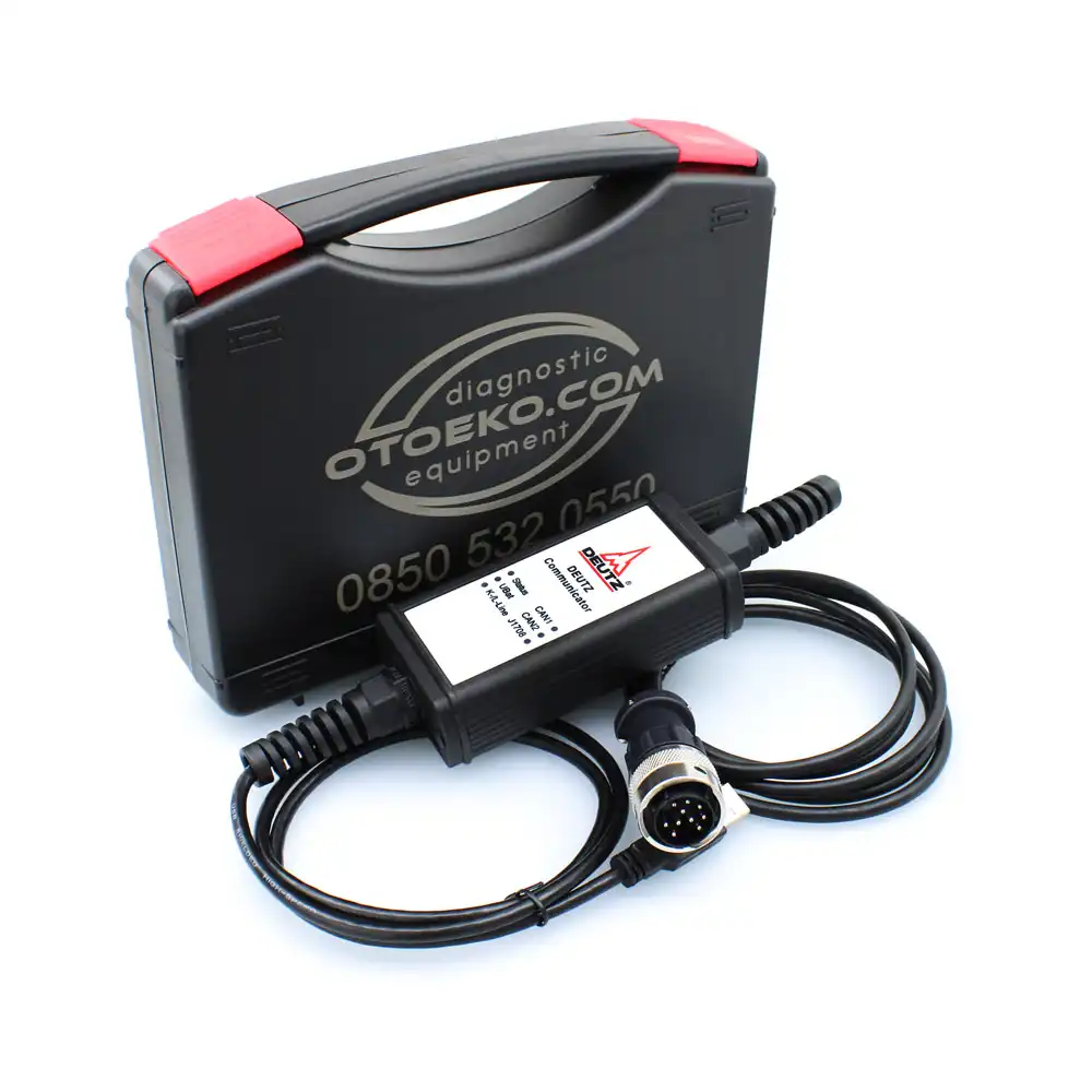جهاز تشخيص وبرمجة محركات دويتس الأصلي Deutz DeCom (SerDia 2010 / 4.0) مع دونجل الصلاحيات USB - 10