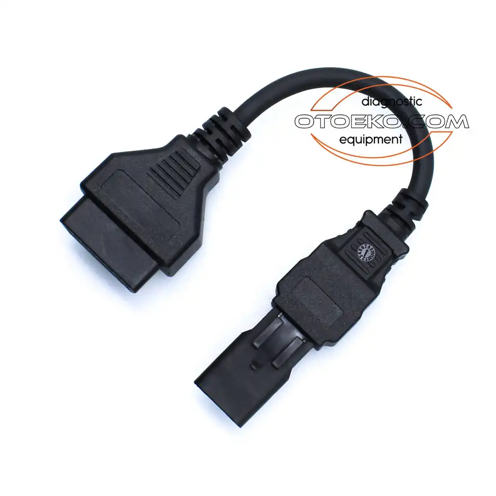 كابل ووصلة الفحص والتشخيص الصناعية Ducati 4 Pin - Obd2 (CAT) عالية الاعتمادية - 2