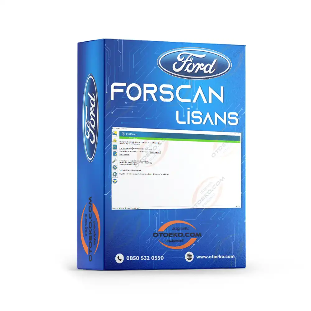 برنامج التشخيص والصيانة الاحترافي Ford Forscan Online (Ford) — تثبيت عن بعد عبر TeamViewer
