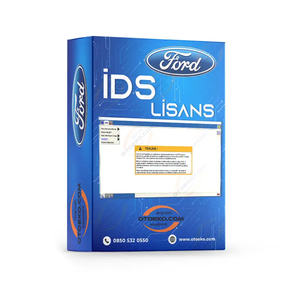 Ford IDS Diagnostic Software | (Turkish Interface) | 1 Yıl Lisans