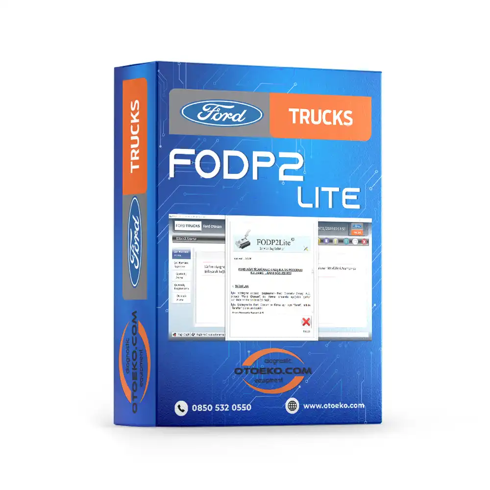 برنامج التشخيص والصيانة الاحترافي Ford Samtec FODP2Lite v110 (Ford) — تثبيت عن بعد عبر TeamViewer