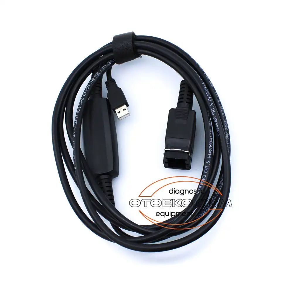Ford Rotunda VCM I (VCM 1) Diagnostic Interface Metal Threaded Locking USB PC Data Cable - 4