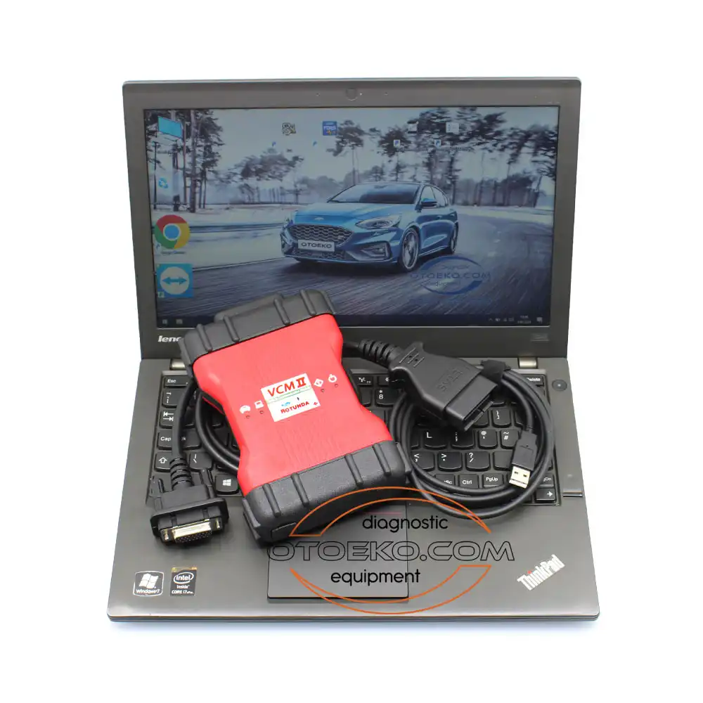 Ford VCM II Cihaz ve Laptop Seti.