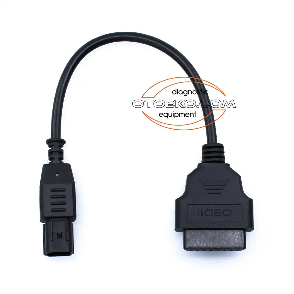 كابل ووصلة الفحص والتشخيص الصناعية Honda 6 Pin - Obd2 (Honda) عالية الاعتمادية