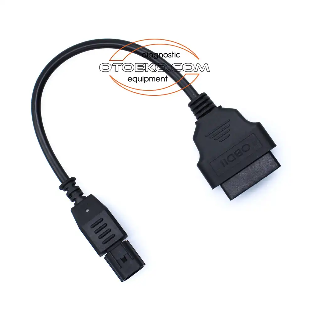 كابل ووصلة الفحص والتشخيص الصناعية Honda 6 Pin - Obd2 (Honda) عالية الاعتمادية - 2