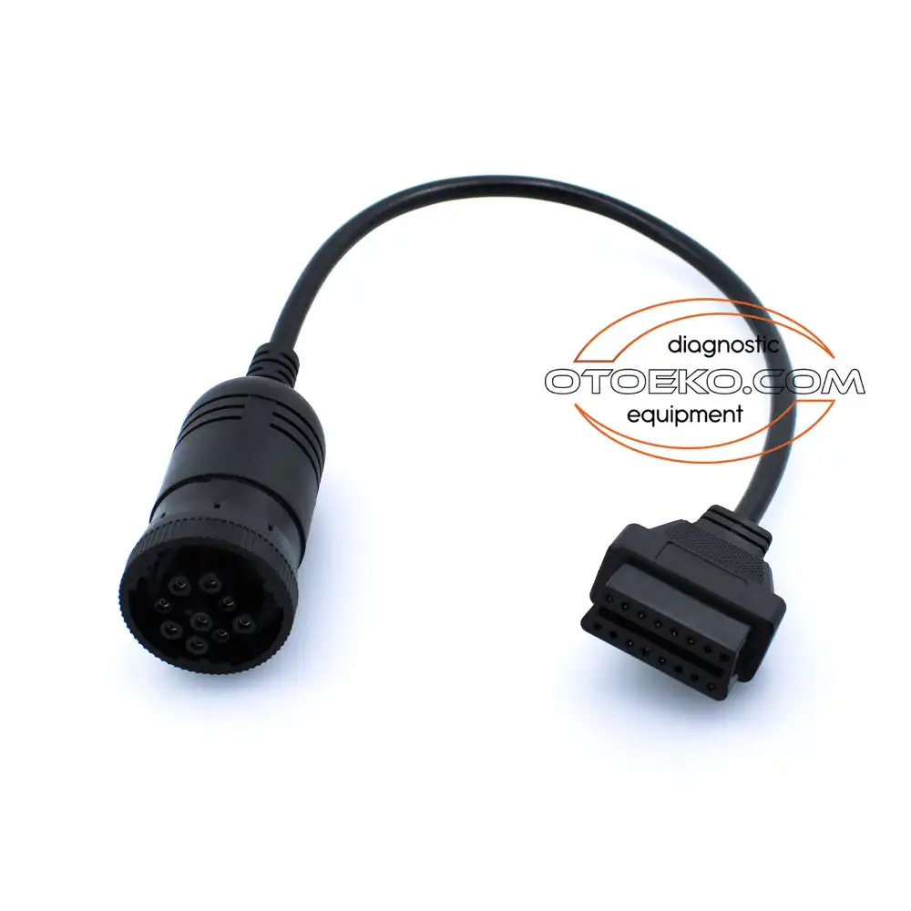 J1939 9 Pin - Obd2 OBD2 Diagnostic Adapter Cable - 4