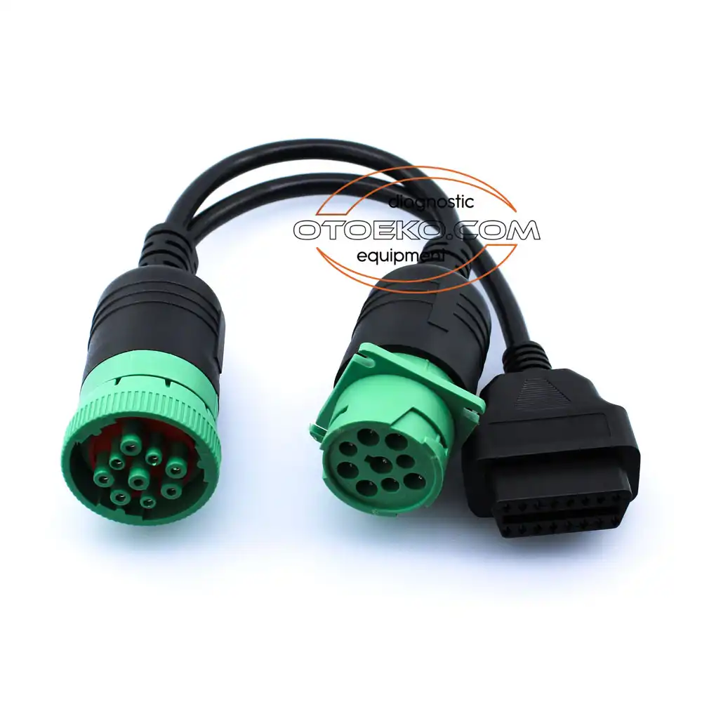 J1939 9 Pin Dişi/Erkek - OBD2 OBD2 Adapter Cable - 6