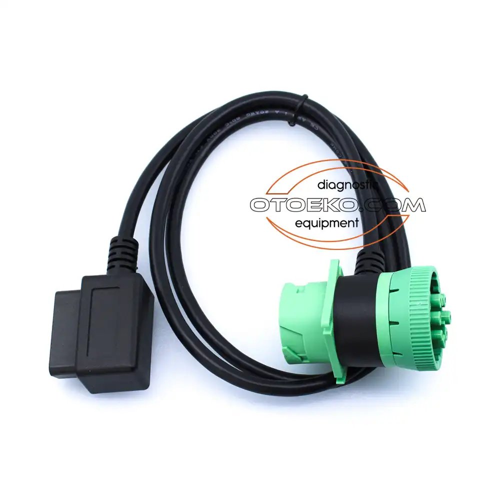 كابل ووصلة الفحص والتشخيص الصناعية J1939 9 Pin Dişi/Erkek - OBD2 (Otoeko) عالية الاعتمادية