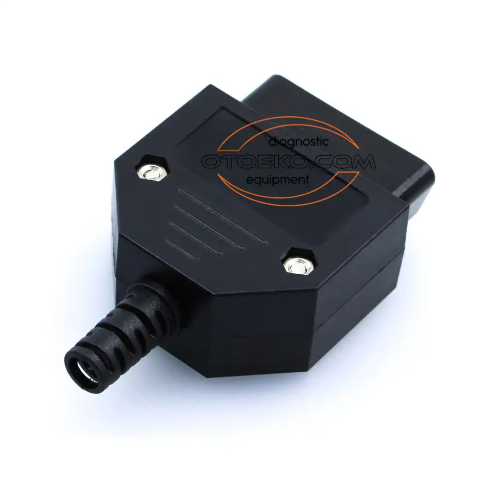 كابل ووصلة الفحص والتشخيص الصناعية J1962F Obd2 16 Pinli Konnektör / İçi Boş (Otoeko) عالية الاعتمادية - 4