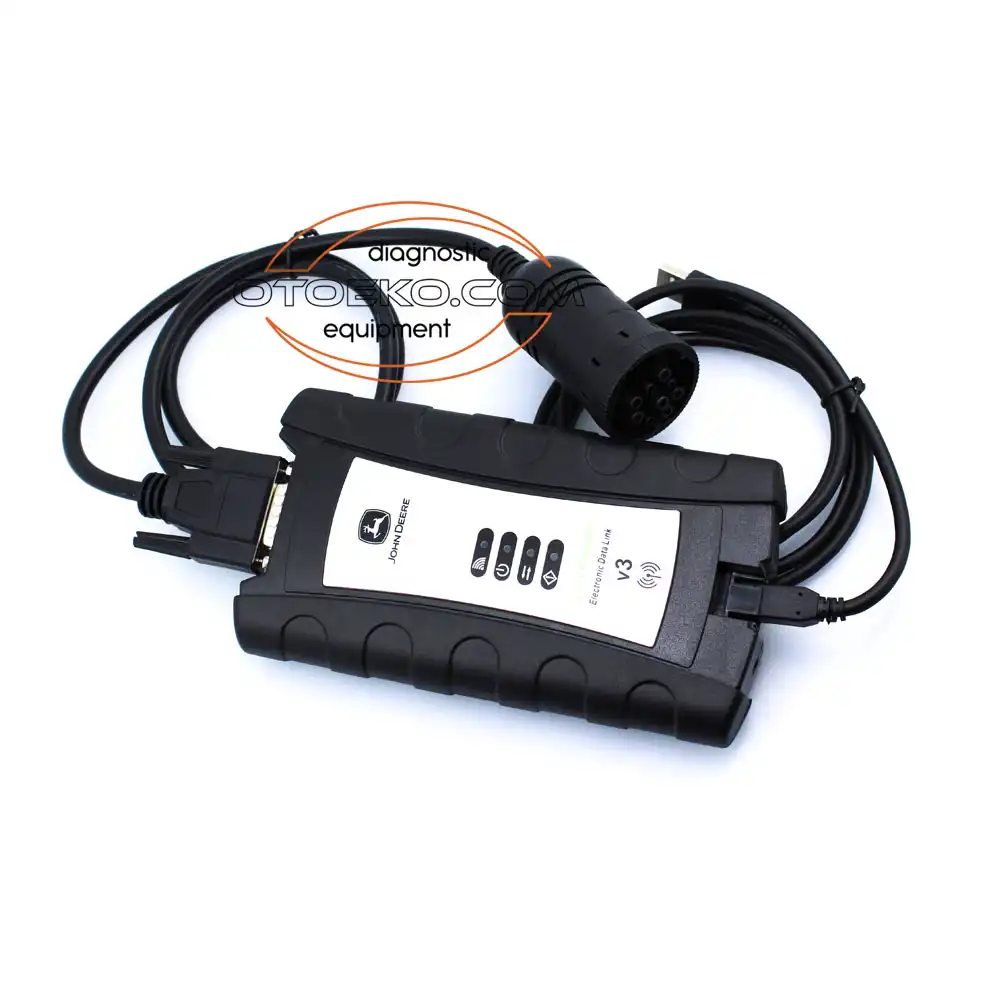 جهاز تشخيص وبرمجة جرارات وحصادات ومعدات جون دير John Deere EDL v3 (Electronic Data Link v3) - 5