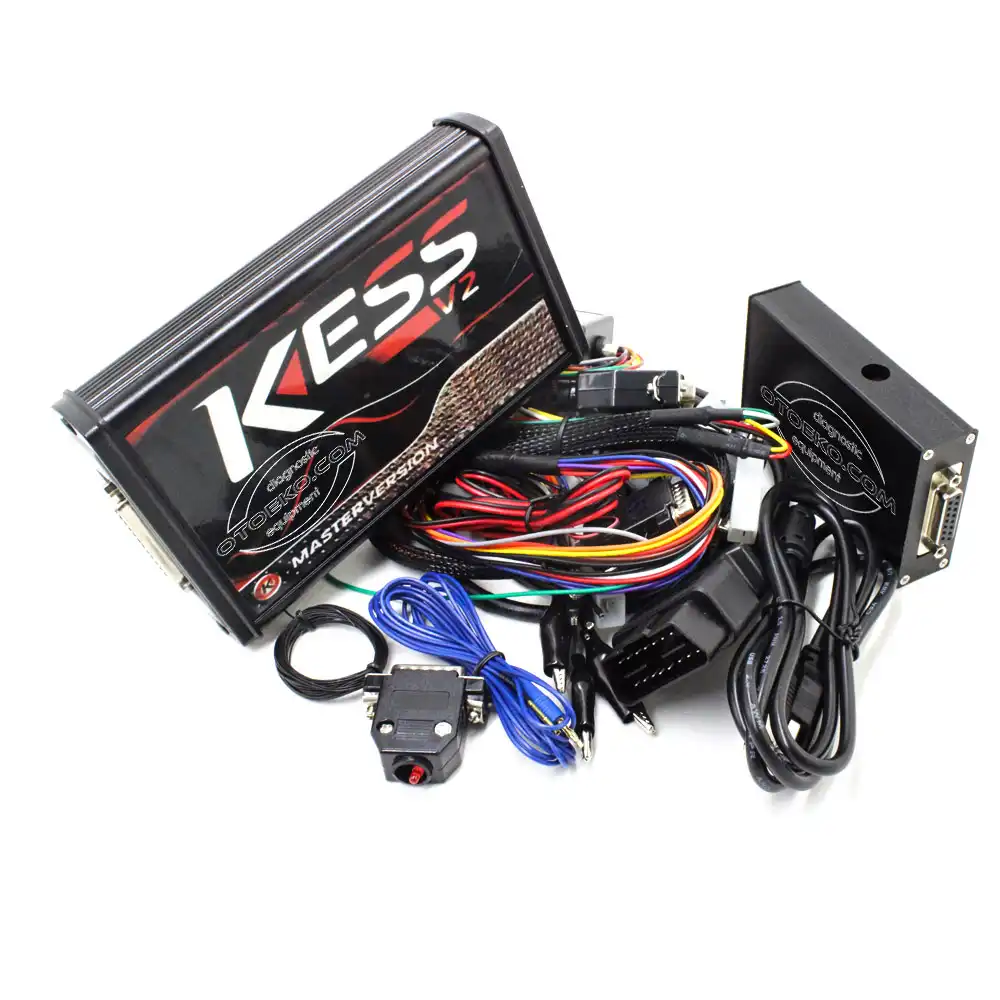 جهاز برمجة العقول وتعديل الأداء KESS V2 V5.017 Master عبر OBD2 (لوحة حمراء ورموز غير محدودة) - 3
