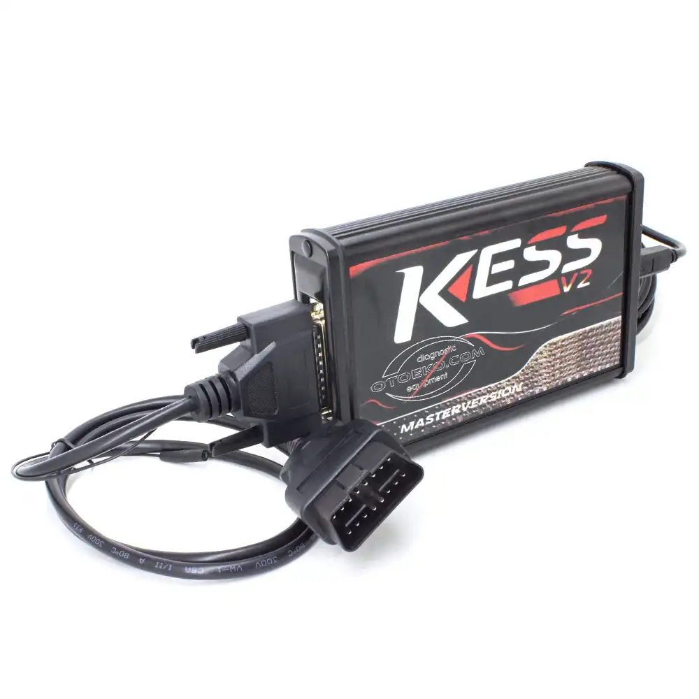 جهاز برمجة العقول وتعديل الأداء KESS V2 V5.017 Master عبر OBD2 (لوحة حمراء ورموز غير محدودة) - 5
