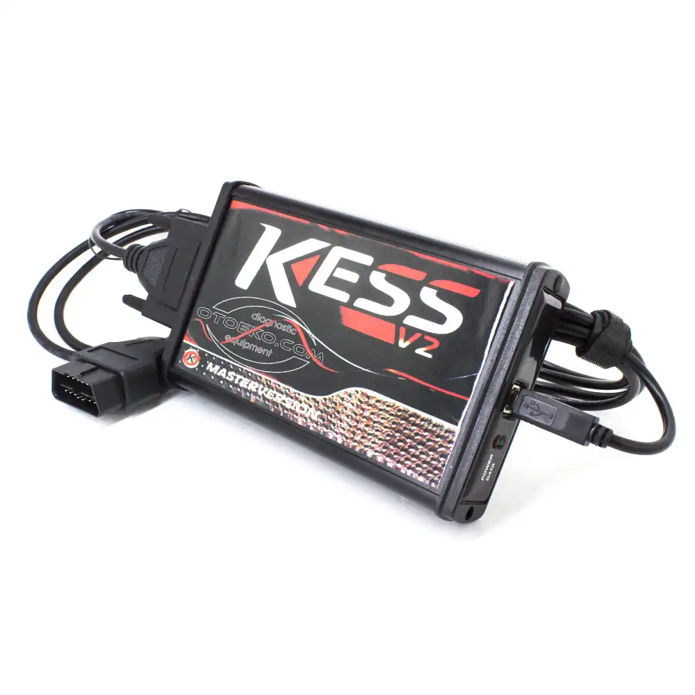جهاز برمجة العقول وتعديل الأداء KESS V2 V5.017 Master عبر OBD2 (لوحة حمراء ورموز غير محدودة) - 6