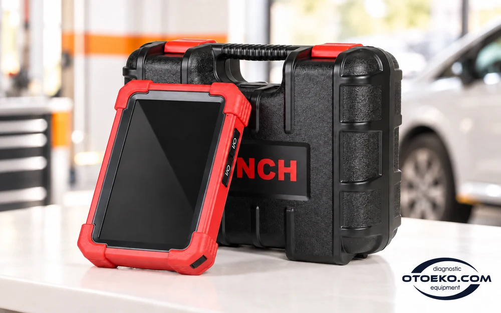 LAUNCH CRP919E BT tablet ve sert taşıma çantası