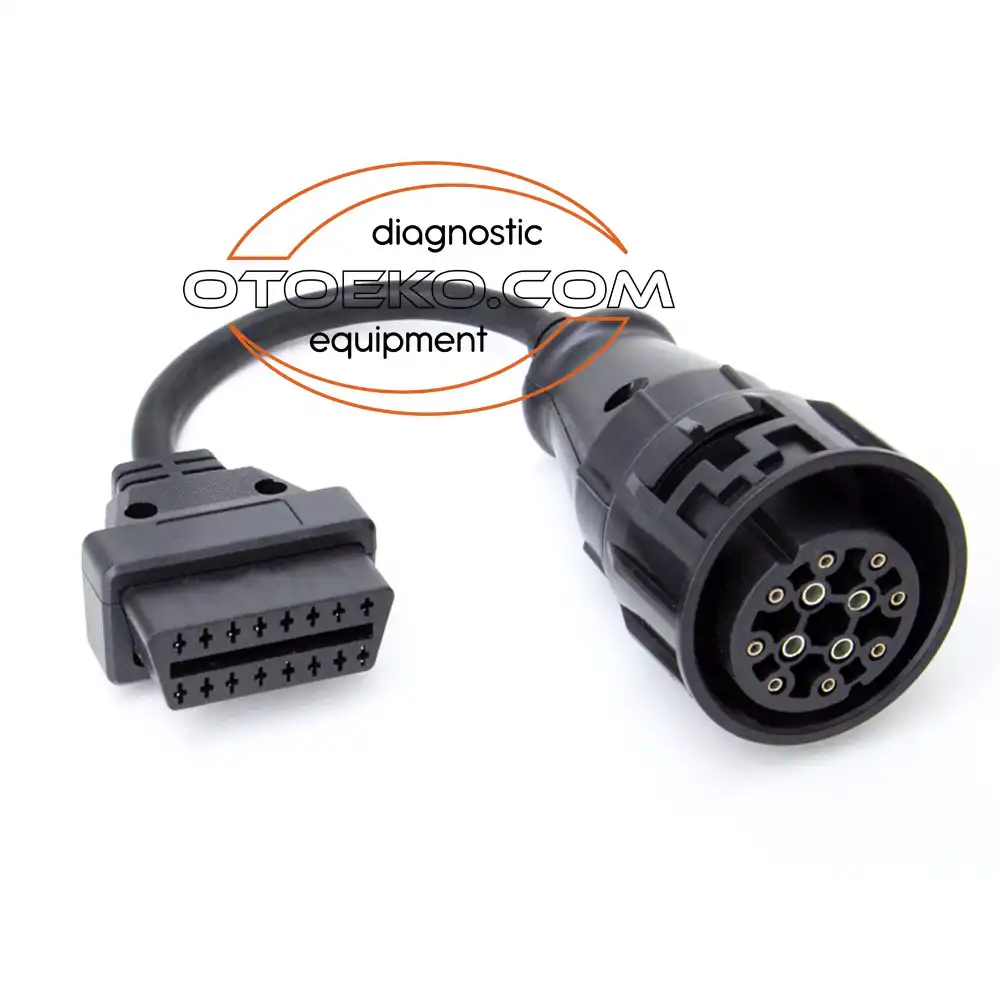 Man 12 Pin – Obd2 OBD2 Diagnostic Adapter Cable - 1