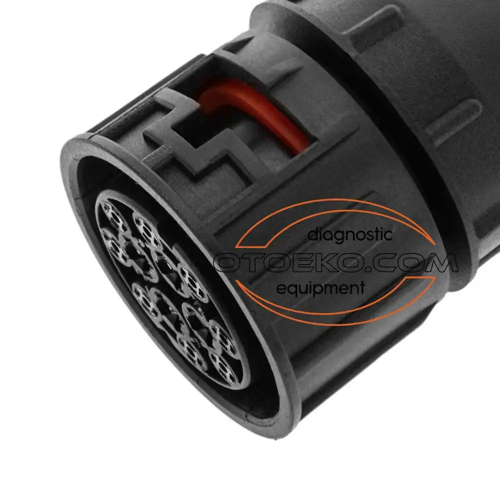 Man 12 Pin – Obd2 OBD2 Diagnostic Adapter Cable - 2