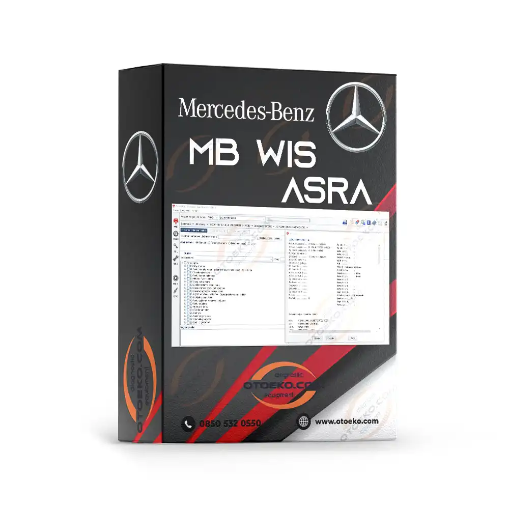 برنامج التشخيص والصيانة الاحترافي Mercedes WIS 2020.10 Tamir Katalog Yazılımı (Mercedes) — تثبيت عن بعد عبر TeamViewer