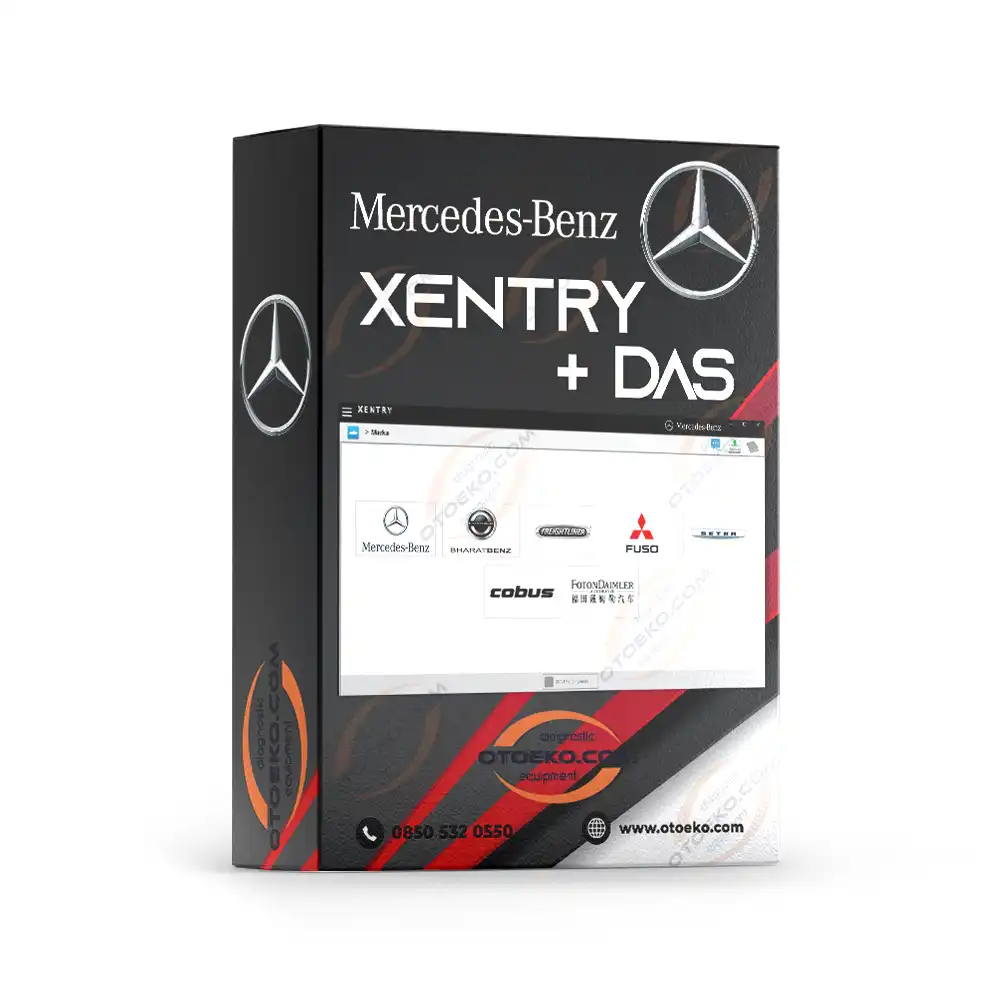 Mercedes-Benz Xentry & Daimler Truck v25.9 Diagnostic Software (Turkish · Remote Setup via TeamViewer)